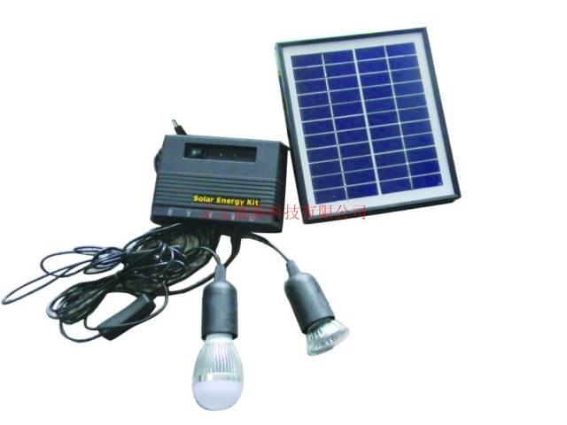 5W便携式太阳能照明系统