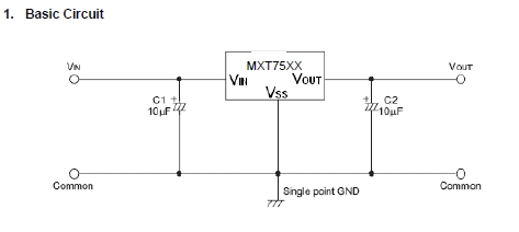 HT75XX互换的高输入电压CMOS LDO稳压器MXT75XX