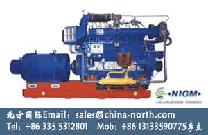 NIGM-600S系列600kw低速生物质气发动机、发电机组