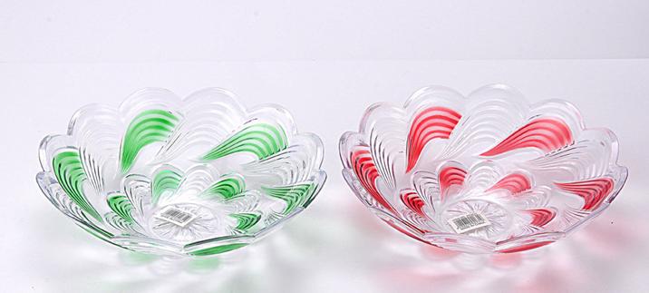 花型果盘创意塑料果盘