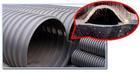 HDPE钢带增强聚乙烯螺旋波纹管 南京钢带增强 PE排污管 钢带增强价格