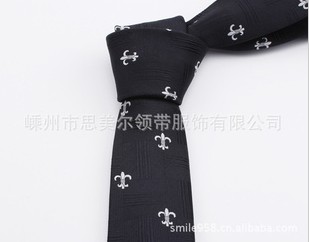 色织刨花领带