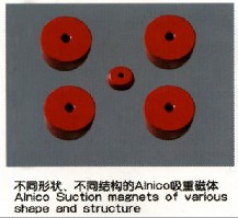 不同形状、不同结构的Alnico吸重磁体
