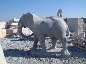 石雕大象动物石雕