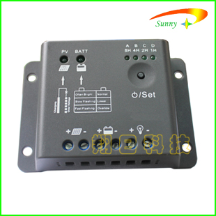 LS0512R太阳能板路灯控制器庭院灯控制器5A12V