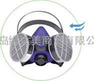 青岛硅胶防毒面具