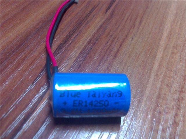 ER14250 锂亚电池仪表、安防、医疗一次性电池