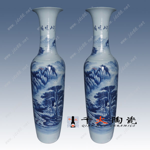 景德镇陶瓷大花瓶 开业庆典大花瓶 大花瓶生产厂家