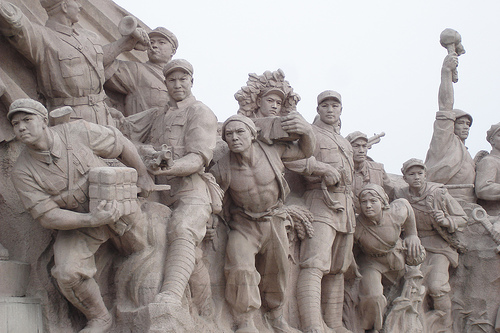 伟人革命烈士人物像，部队雕塑,军队雕塑