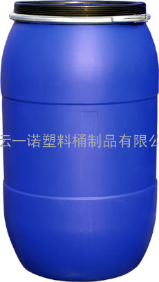 200L广口塑料桶200L塑料桶200L抱箍桶
