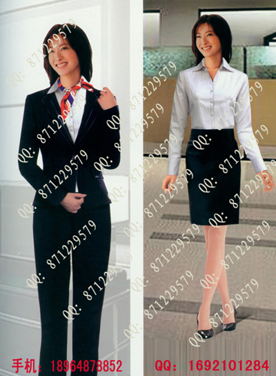 白领女西装订做，办公职业装，职业女西装，新款西服套装