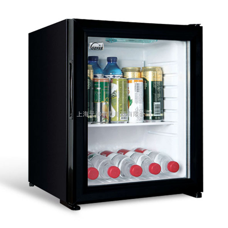 特价正品sofeexc-30-1黑白色茶叶酒店客房带锁玻璃门全静音冰箱