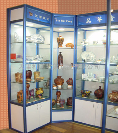 天津玻璃展柜 玻璃展柜价格 天津玻璃展柜定做批发商家