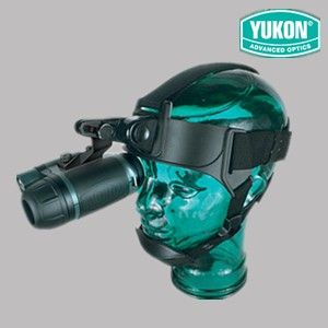 头盔夜视仪专卖，俄罗斯育空河YUKON Spartan (1x24) 头盔式单筒夜视仪 #24125
