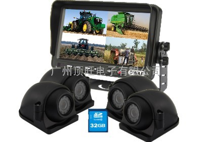 联合收割机，拖拉机等农用机械设备监控系统，带录像记录监控系统