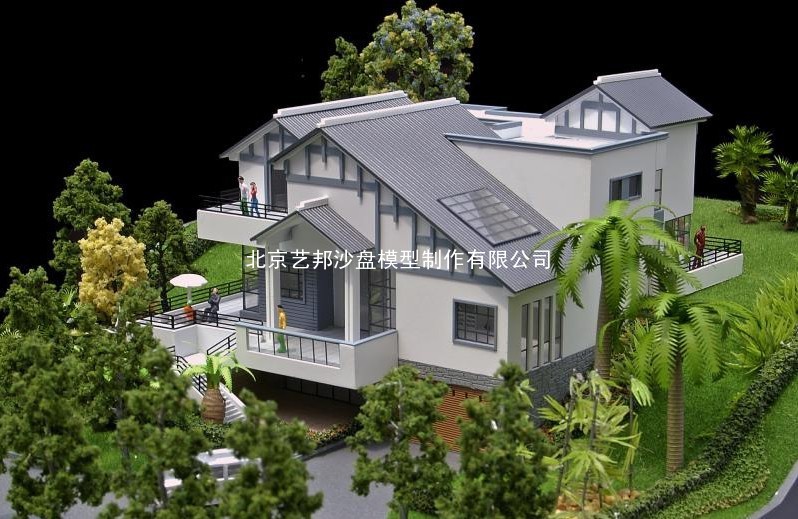 北京户型展示沙盘模型、单体别墅沙盘模型制作