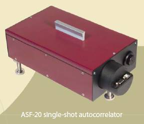 ASF单脉冲自相关仪ASF Single-Shot Autocorrelator