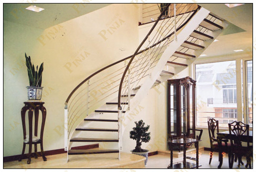  楼梯制作安装 上海楼梯 全实木楼梯厂 伯林