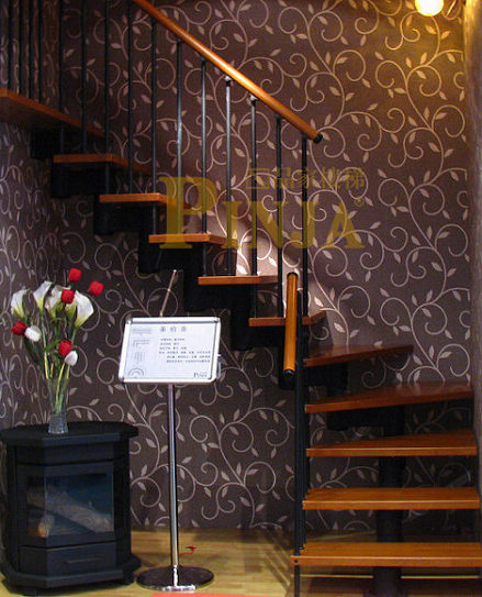 上海钢木楼梯-钢木楼梯订做_钢木楼梯价格-复式钢木楼梯
