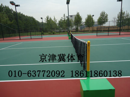 呼和浩特丙烯酸网球场和硅pu网球场施工比较