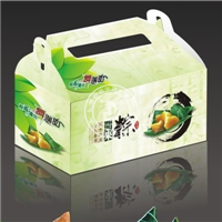 专业生产 粽子盒 手提式白卡纸粽子盒 款式多样粽子盒