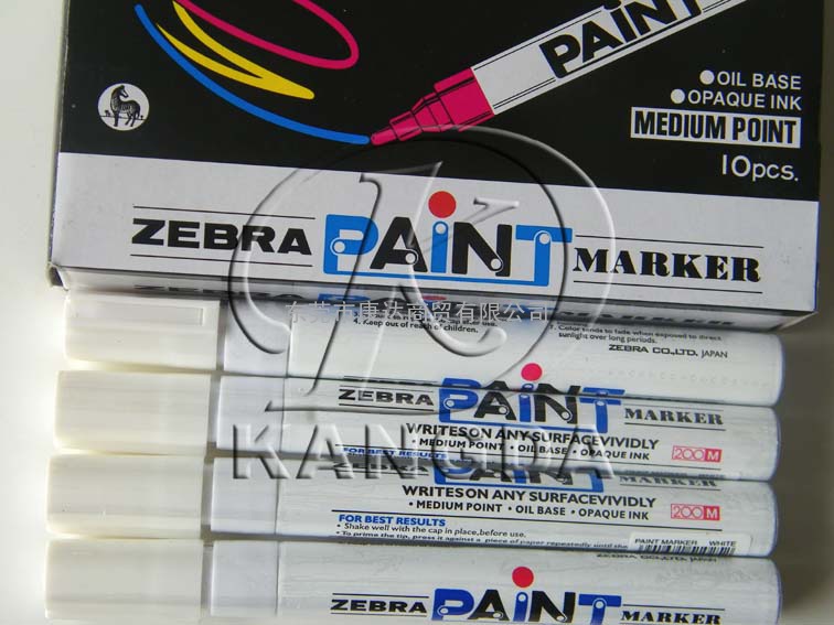 ZEBRA PAINT MARKER 200M