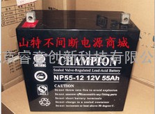 NP55-12/12V 55AH/Champion冠军蓄电池报价价格