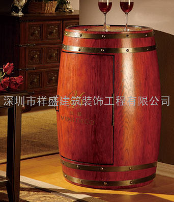 橡木桶 祥盛经典橡木桶葡萄酒柜系列xs56A