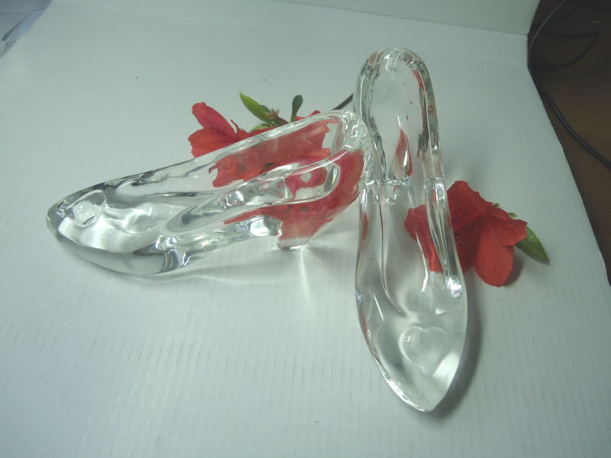 高档水晶鞋  情人节纪念品 结婚礼品