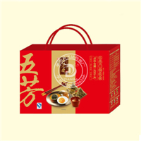 温州瓦楞纸厂家供应手提式瓦楞纸粽子盒