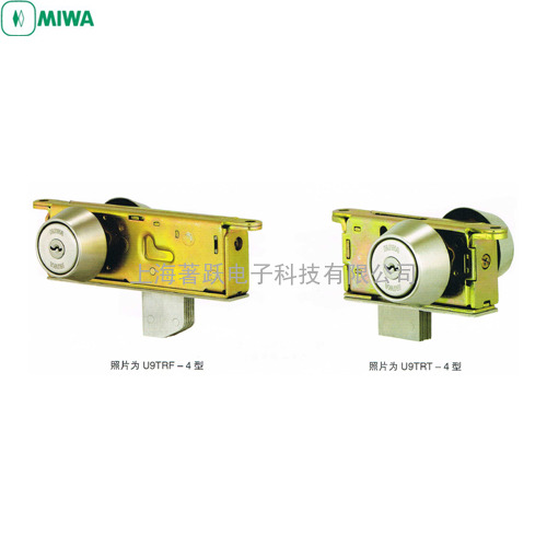 日本（MIWA）美和门锁U9TRF-4型强化玻璃门用锁
