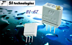 进口BI 67型玻璃釉膜精密微调可调电阻