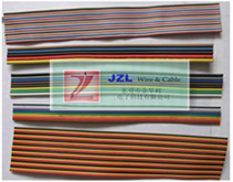 供应环保透明彩排线PVC