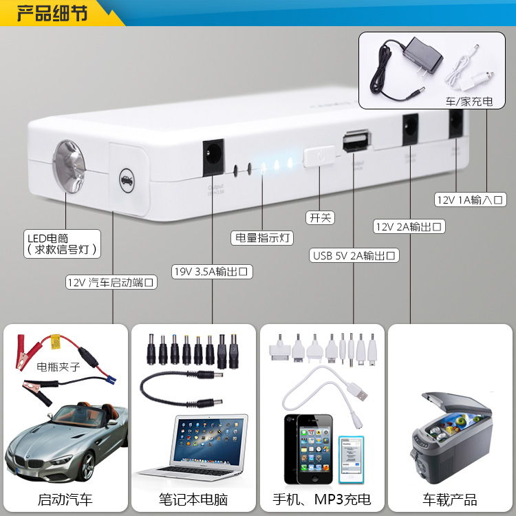 招商-新品上市-斯沃卡汽车应急启动电源