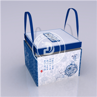 厂家供应可根据客户需要定制手提式加厚密度板茶叶盒