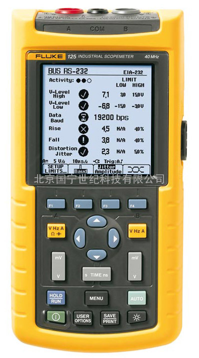 Fluke125工业示波表