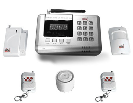 GSM/PSTN双网LED防盗报警系统JD-X592