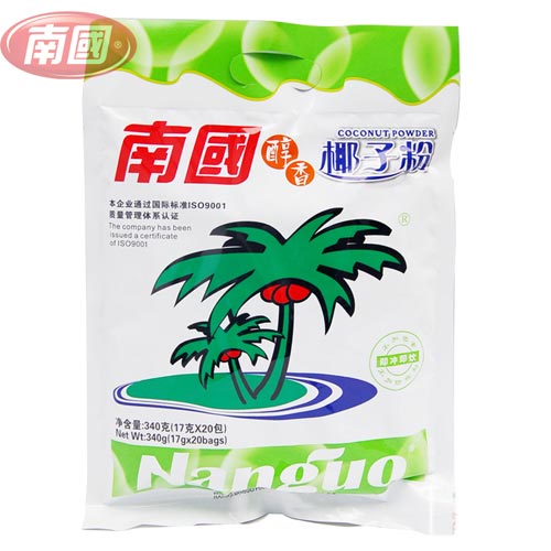 　海南特产醇香椰子粉340g(袋)清香醇口