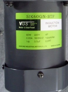 VGS马达5IK60GN-STF原装正品