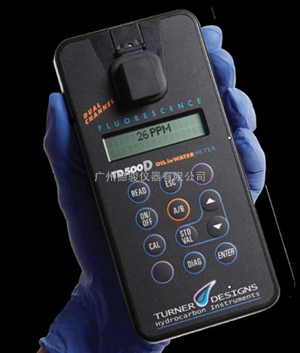 美国特纳TD-500D便携式水中油分析仪，快速测油仪，石油类检测仪