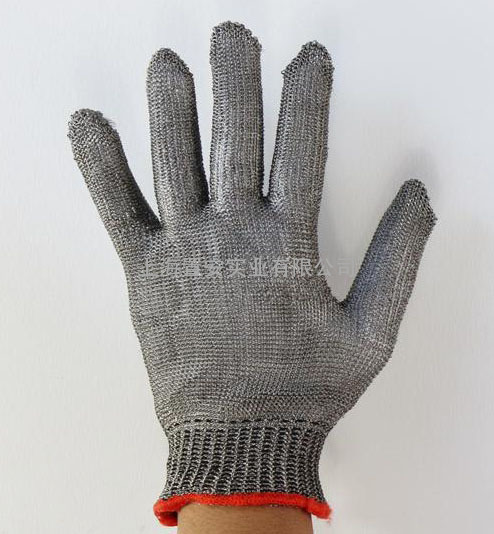 国产钢丝手套，验厂手套，裁剪防割手套