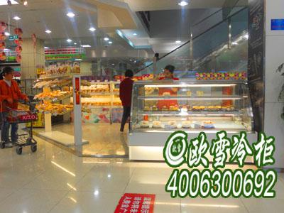 长沙日式直角蛋糕展示柜价格