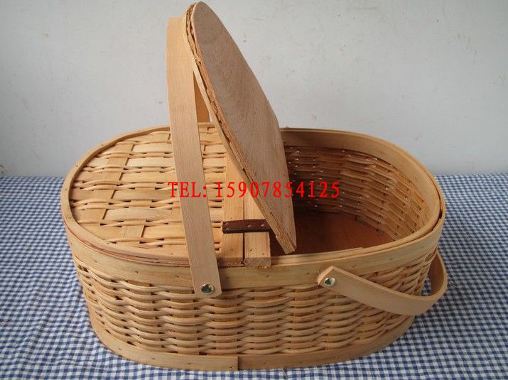 供应竹篮，竹编织篮，竹筐，竹制品包装篮，木片篮生产厂家