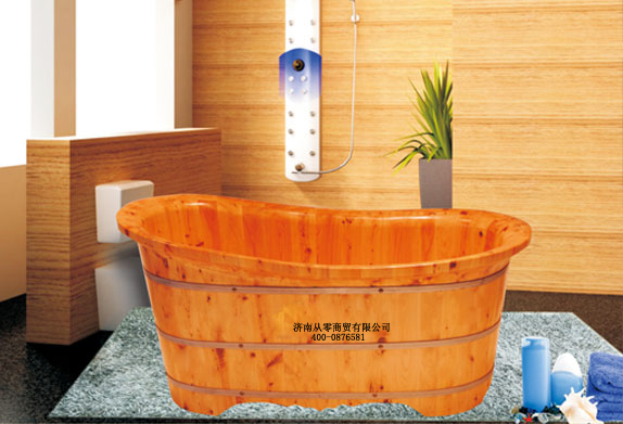 香柏木实木浴盆浴桶