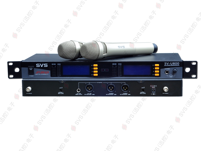 SVS迅控SV-U800专业演唱无线话筒