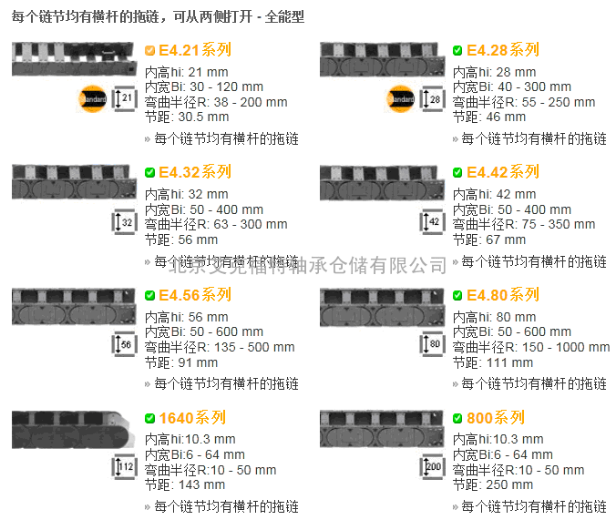 ‘北京易格斯拖链’最优秀的团队指导-【德国IGUS拖链】安装原理/应用性能比