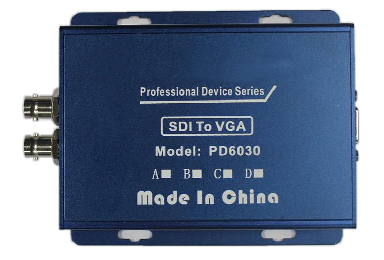 HD-SDI转VGA视频转换器 SDI转VGA视频转换器 多种格式 四景正品