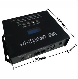 舞台灯光控制器USBDMX512,DMX控台 送红外摇控器 供二次开发接口