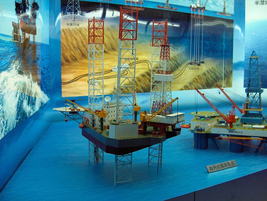 石油采油模型，石油钻机模型，采油平台模型，抽油机模型