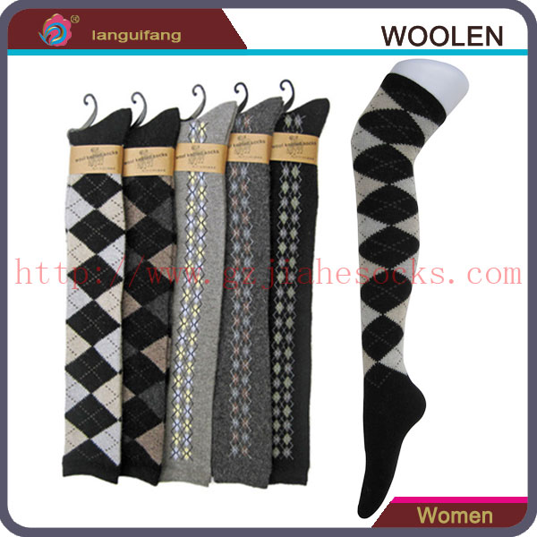 woollen socks/wool socks/羊毛女襪